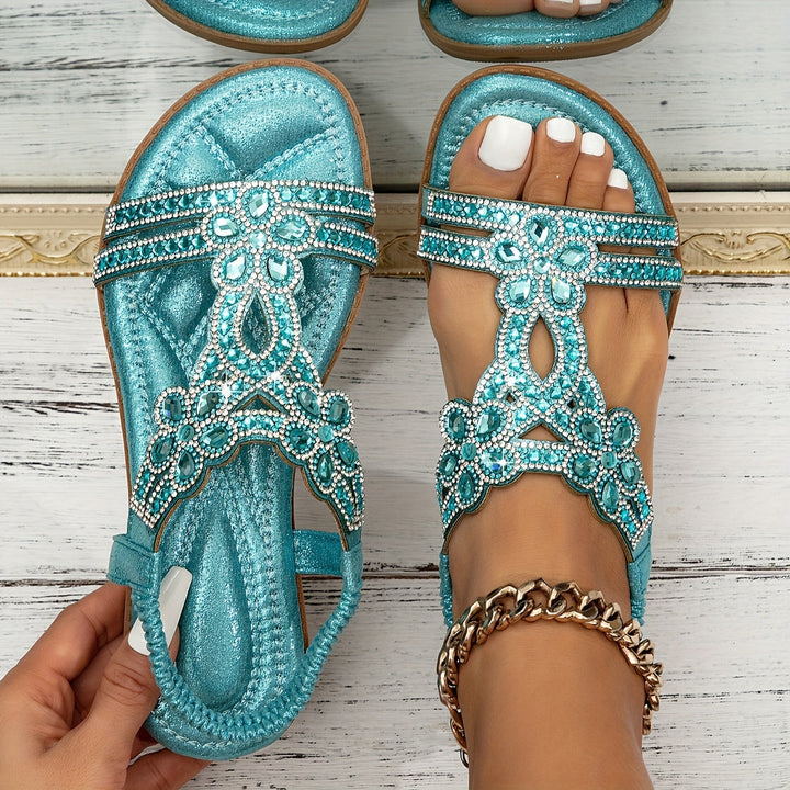 Kiana | Women's Sandal with Jewel Detail