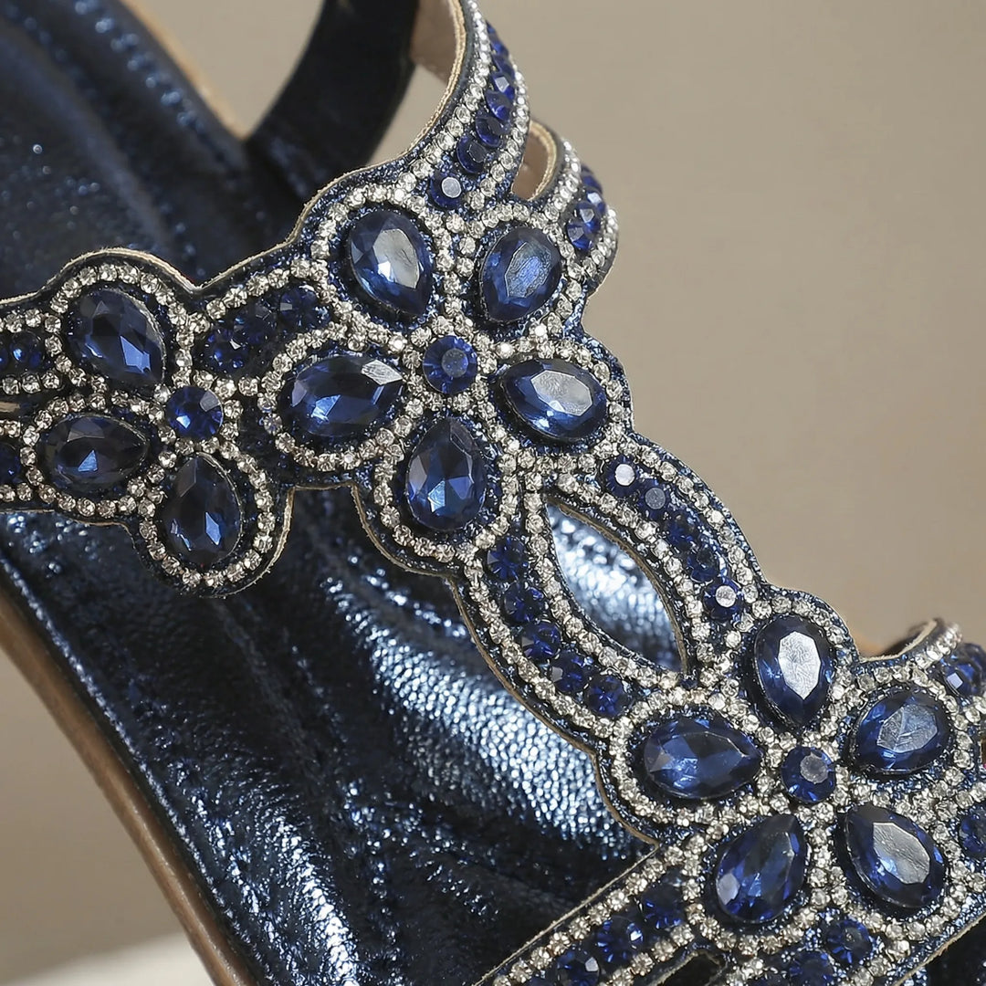 Kiana | Women's Sandal with Jewel Detail