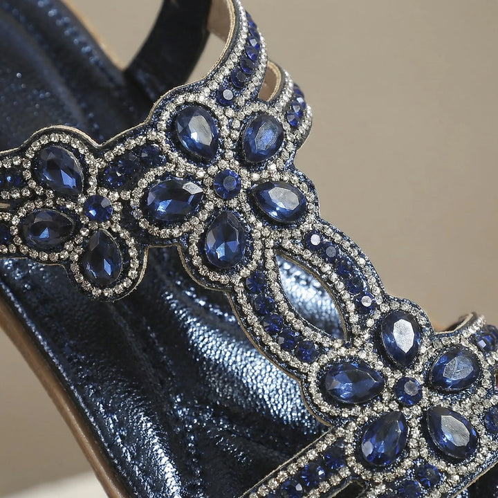 Kiana | Women's Sandal with Jewel Detail