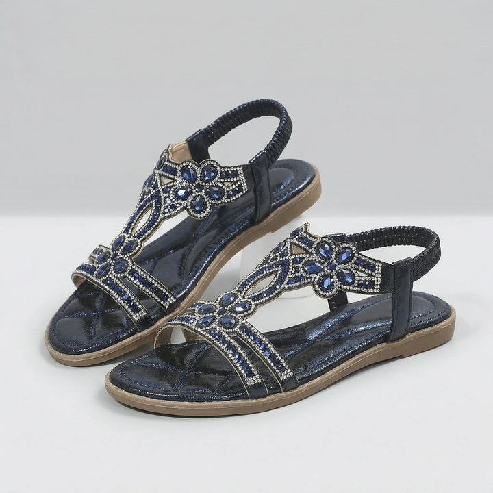 Kiana | Women's Sandal with Jewel Detail