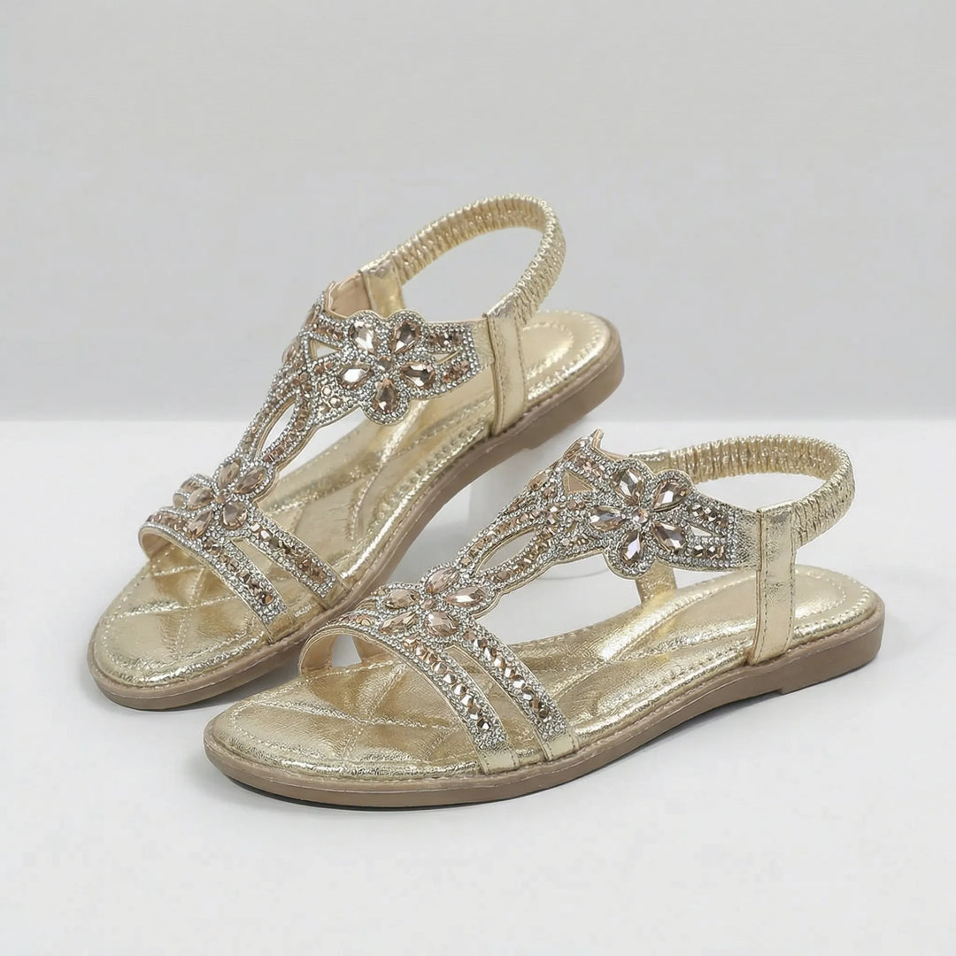 Kiana | Women's Sandal with Jewel Detail