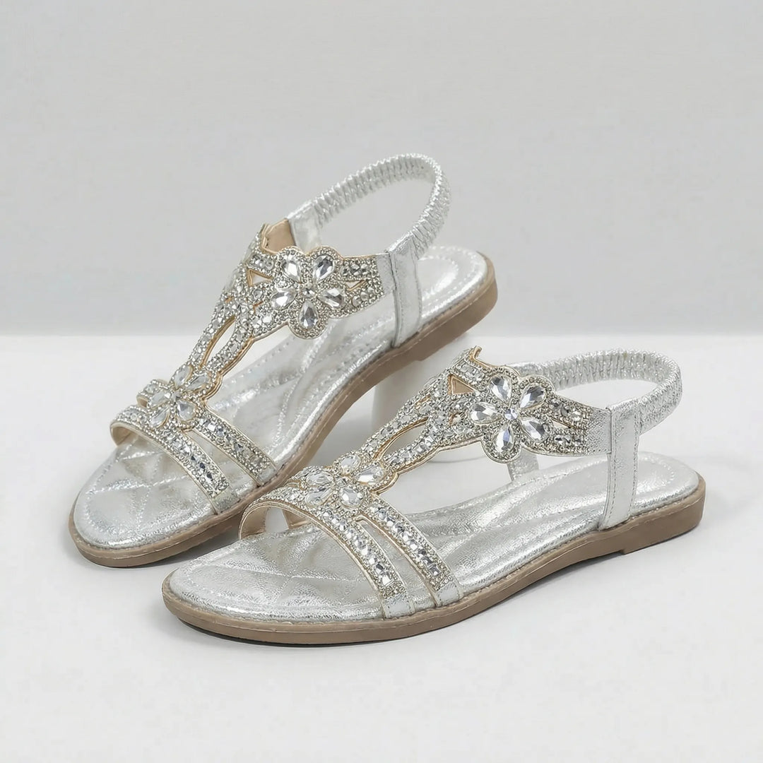 Kiana | Women's Sandal with Jewel Detail
