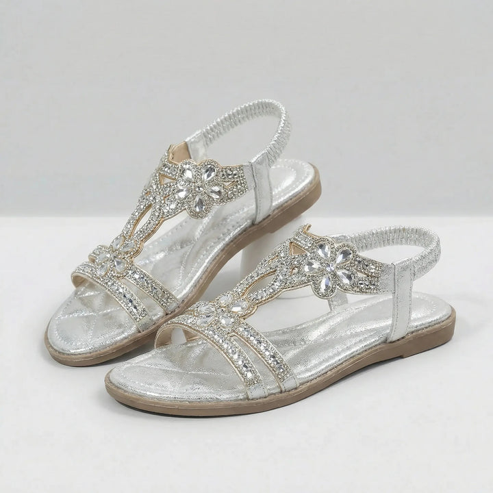 Kiana | Women's Sandal with Jewel Detail