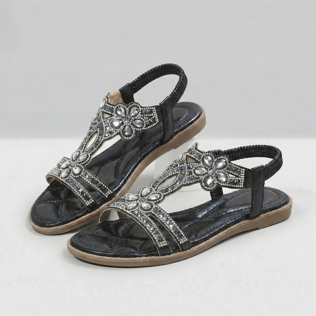Kiana | Women's Sandal with Jewel Detail