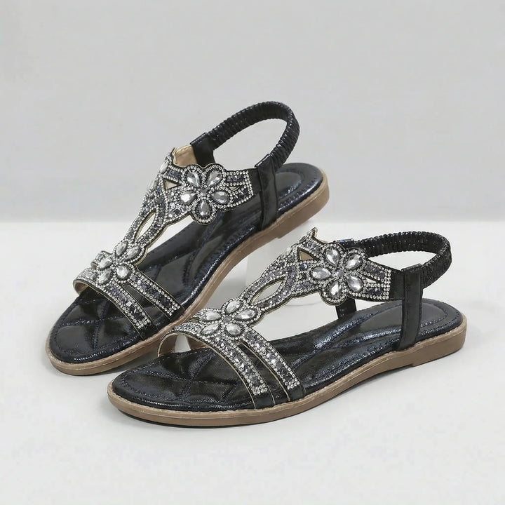 Kiana | Women's Sandal with Jewel Detail