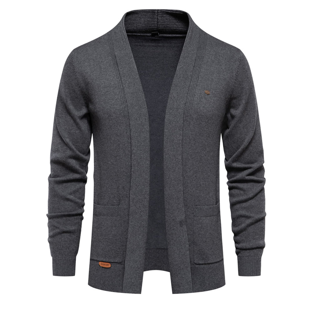Men's Pocket Cardigan Sweater for Stylish Comfort