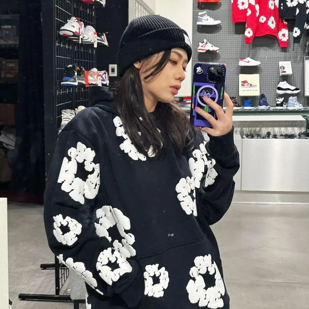 Unisex Casual Printed Tracksuit Set – Stylish Streetwear Outfit