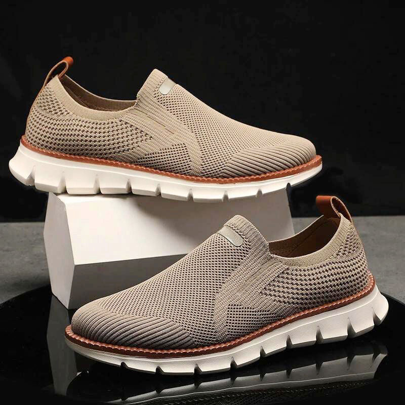 Men's Breathable Mesh Slip-On Sneakers