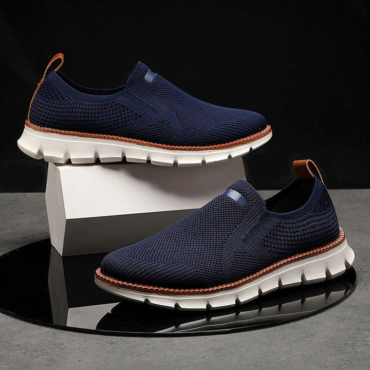 Men's Breathable Mesh Slip-On Sneakers