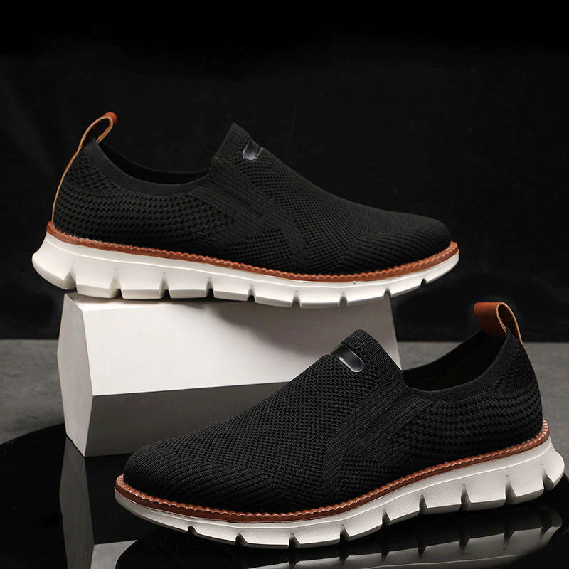 Men's Breathable Mesh Slip-On Sneakers