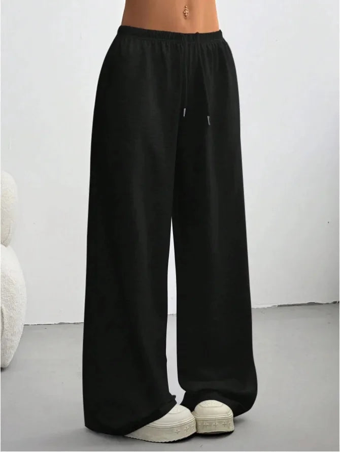 Women's Comfortable Modern Wide Leg Jogging Pants