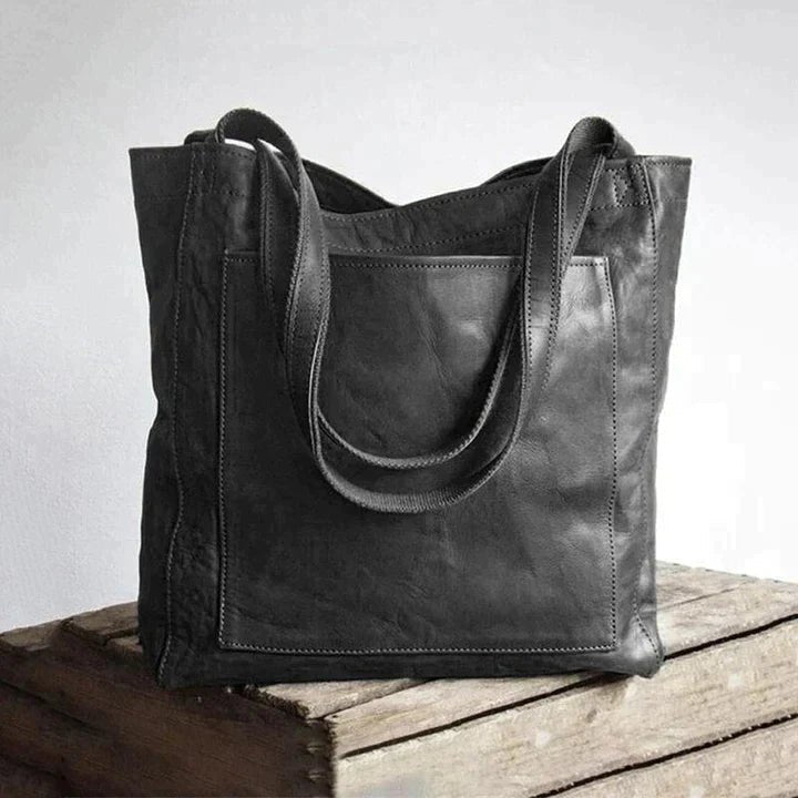 Women's Genuine Leather Shoulder Tote Bag