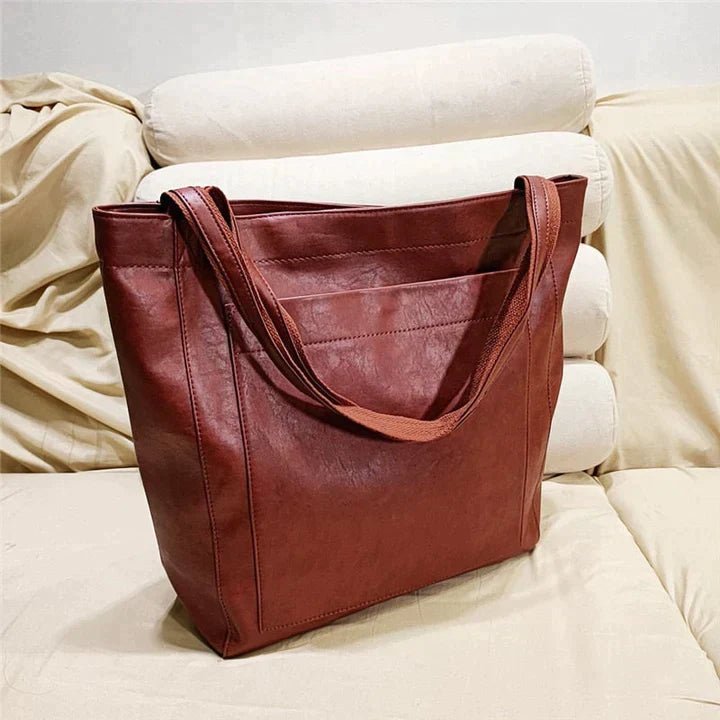 Women's Genuine Leather Shoulder Tote Bag