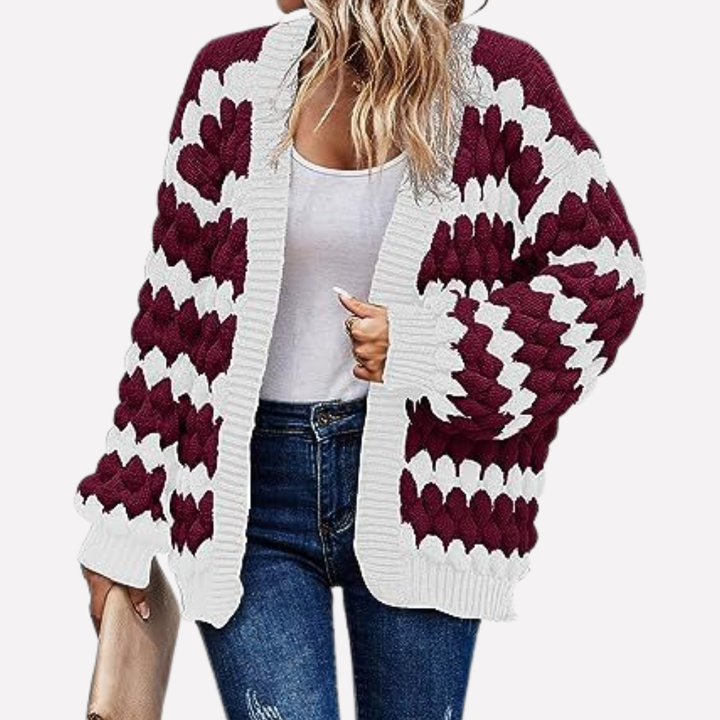 Women's Open-Front Cardigan – Chic and Versatile Layering Essential