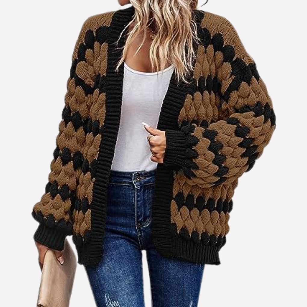 Women's Open-Front Cardigan – Chic and Versatile Layering Essential