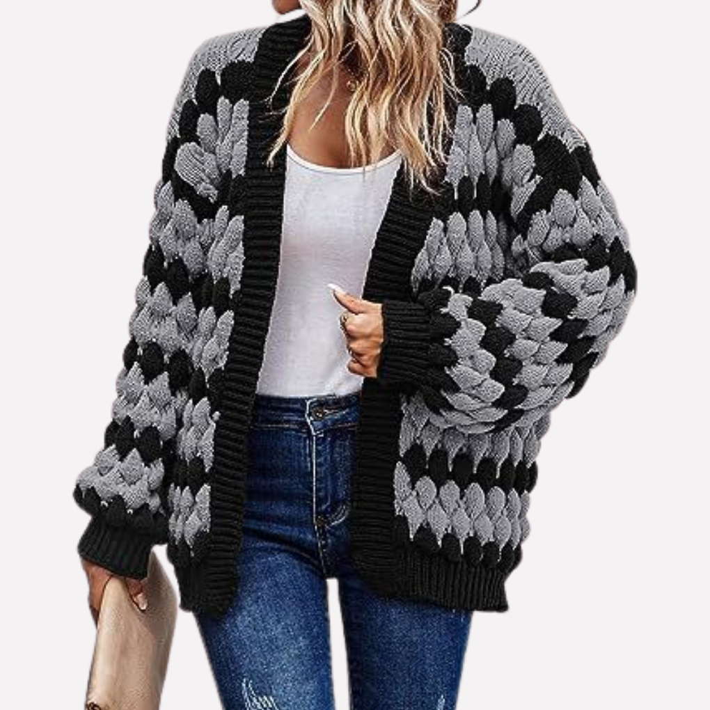 Women's Open-Front Cardigan – Chic and Versatile Layering Essential