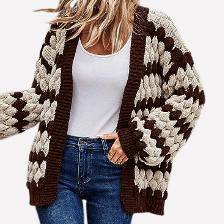 Women's Open-Front Cardigan – Chic and Versatile Layering Essential