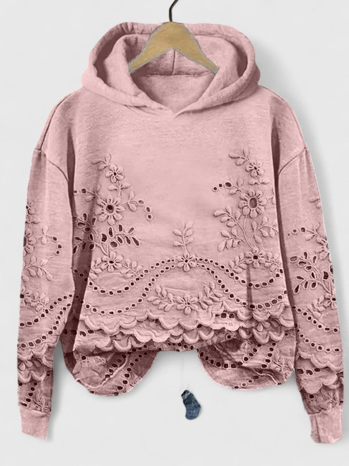 Women's Elegant Hooded Sweater for Sophisticated Style
