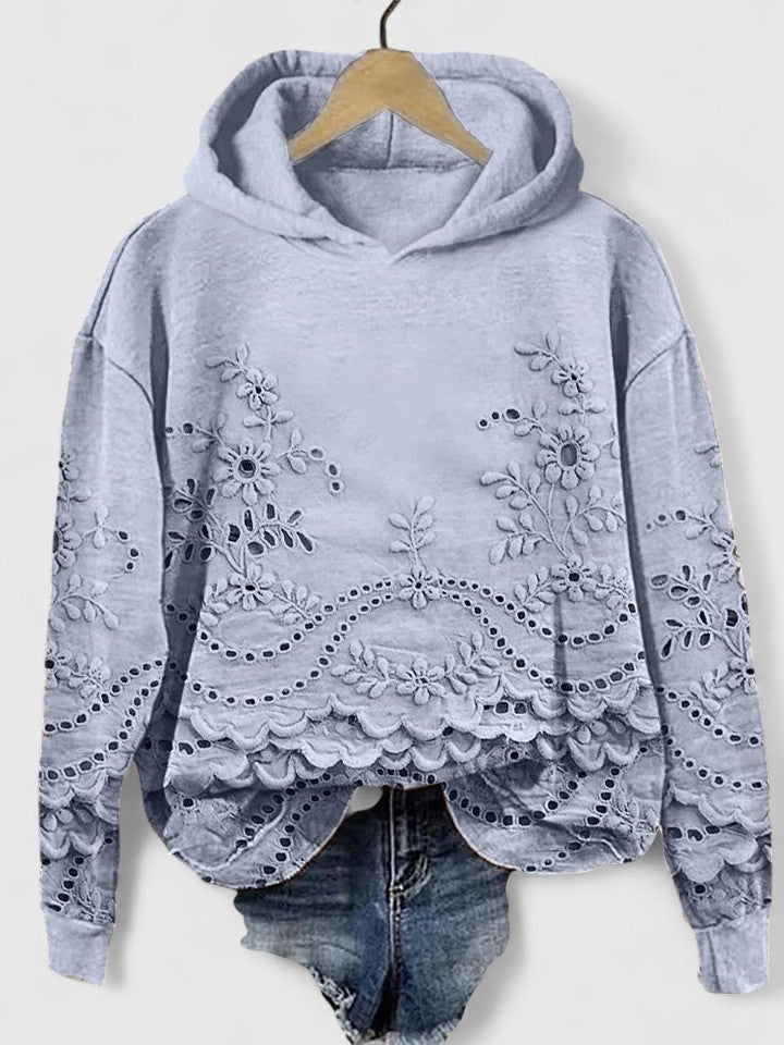 Women's Elegant Hooded Sweater for Sophisticated Style