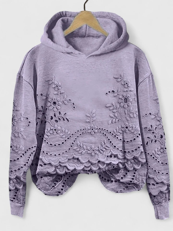 Women's Elegant Hooded Sweater for Sophisticated Style