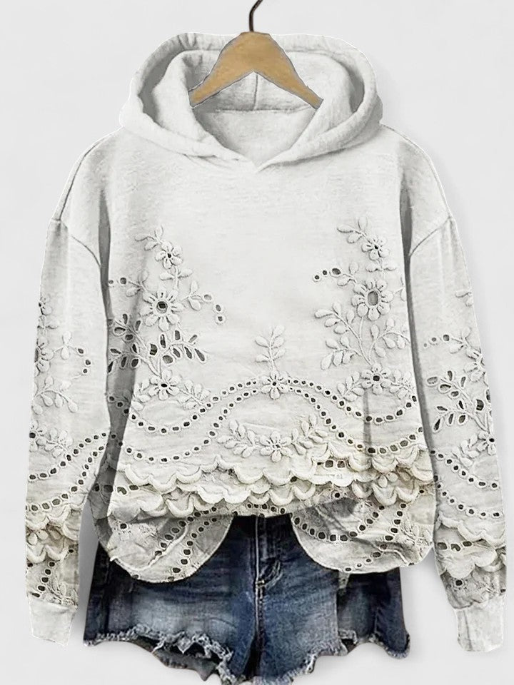 Women's Elegant Hooded Sweater for Sophisticated Style