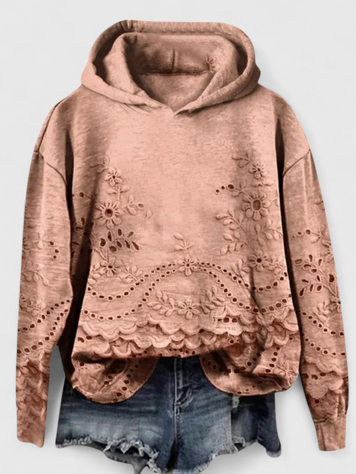 Women's Elegant Hooded Sweater for Sophisticated Style