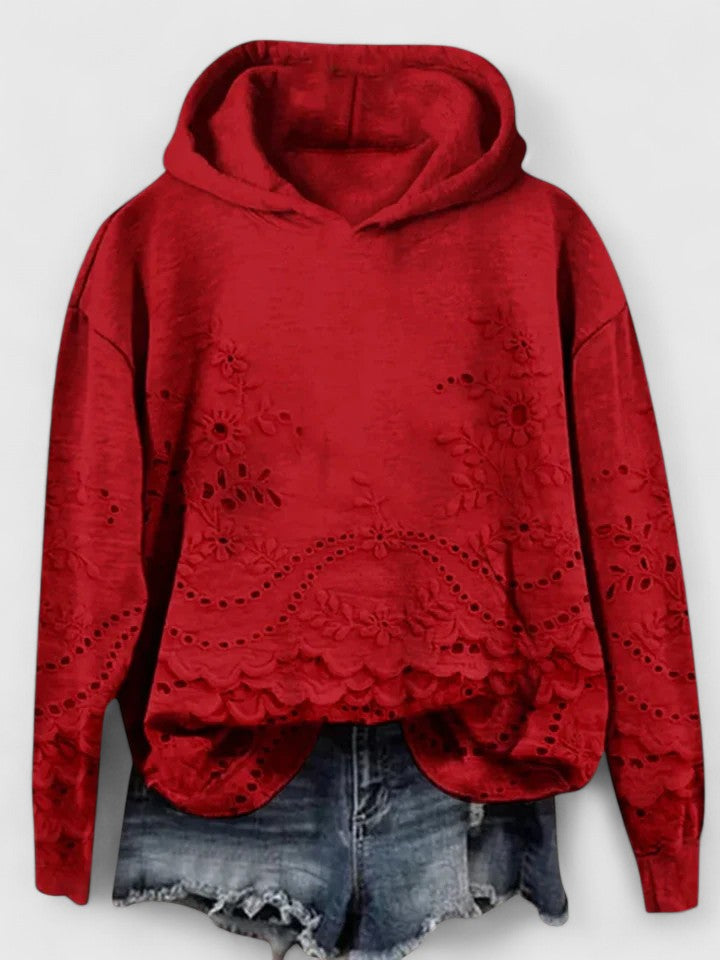 Women's Elegant Hooded Sweater for Sophisticated Style