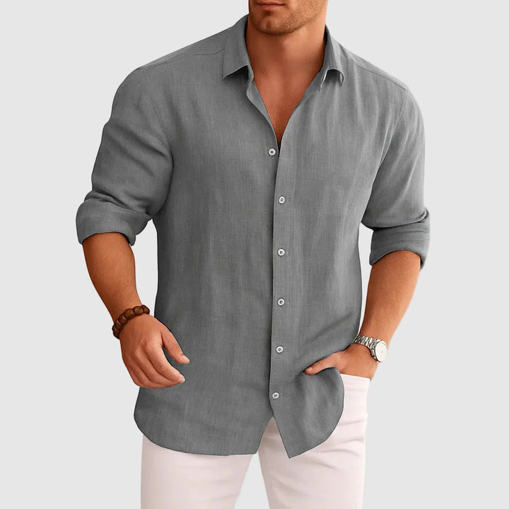 Ethan | Men's Smart Casual Shirt with Classic Collar Design