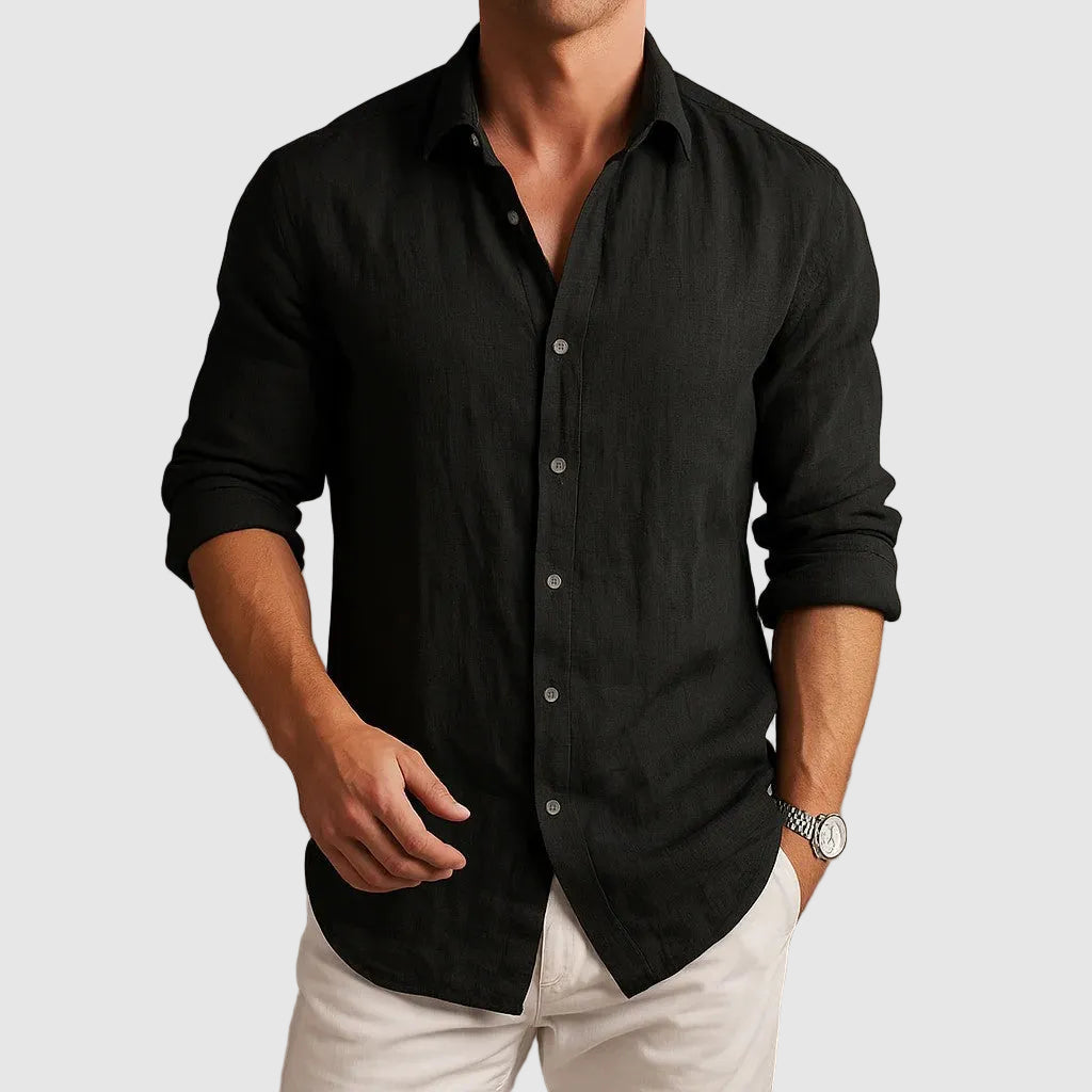 Ethan | Men's Smart Casual Shirt with Classic Collar Design