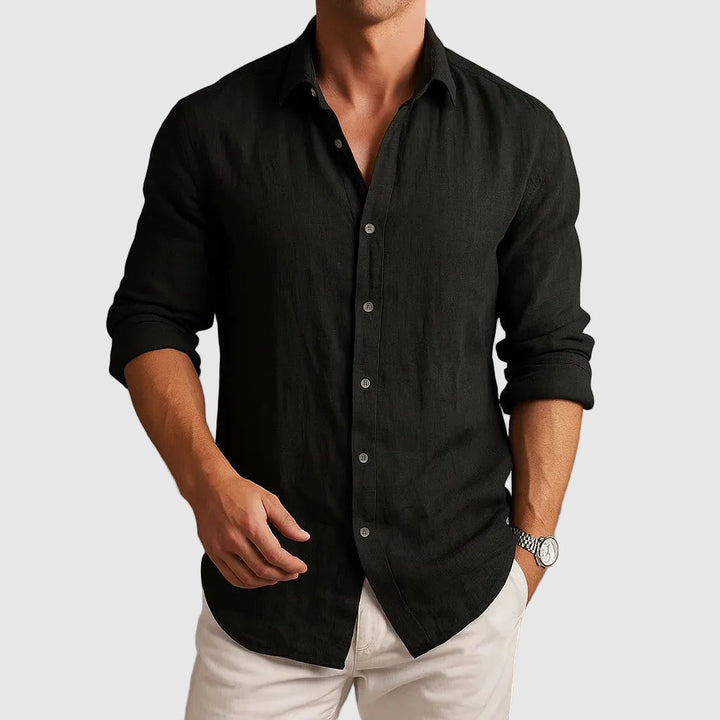 Ethan | Men's Smart Casual Shirt with Classic Collar Design
