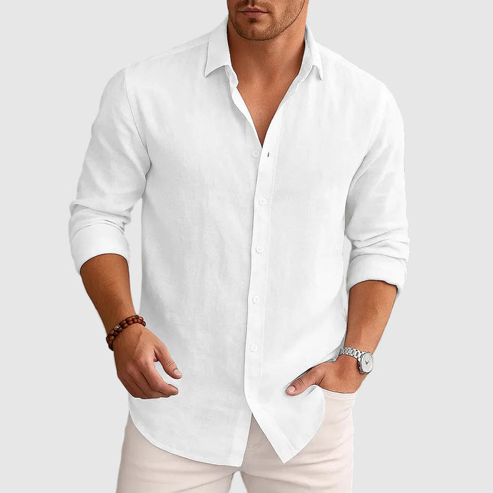 Ethan | Men's Smart Casual Shirt with Classic Collar Design