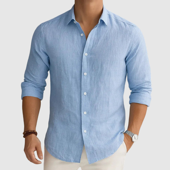 Ethan | Men's Smart Casual Shirt with Classic Collar Design