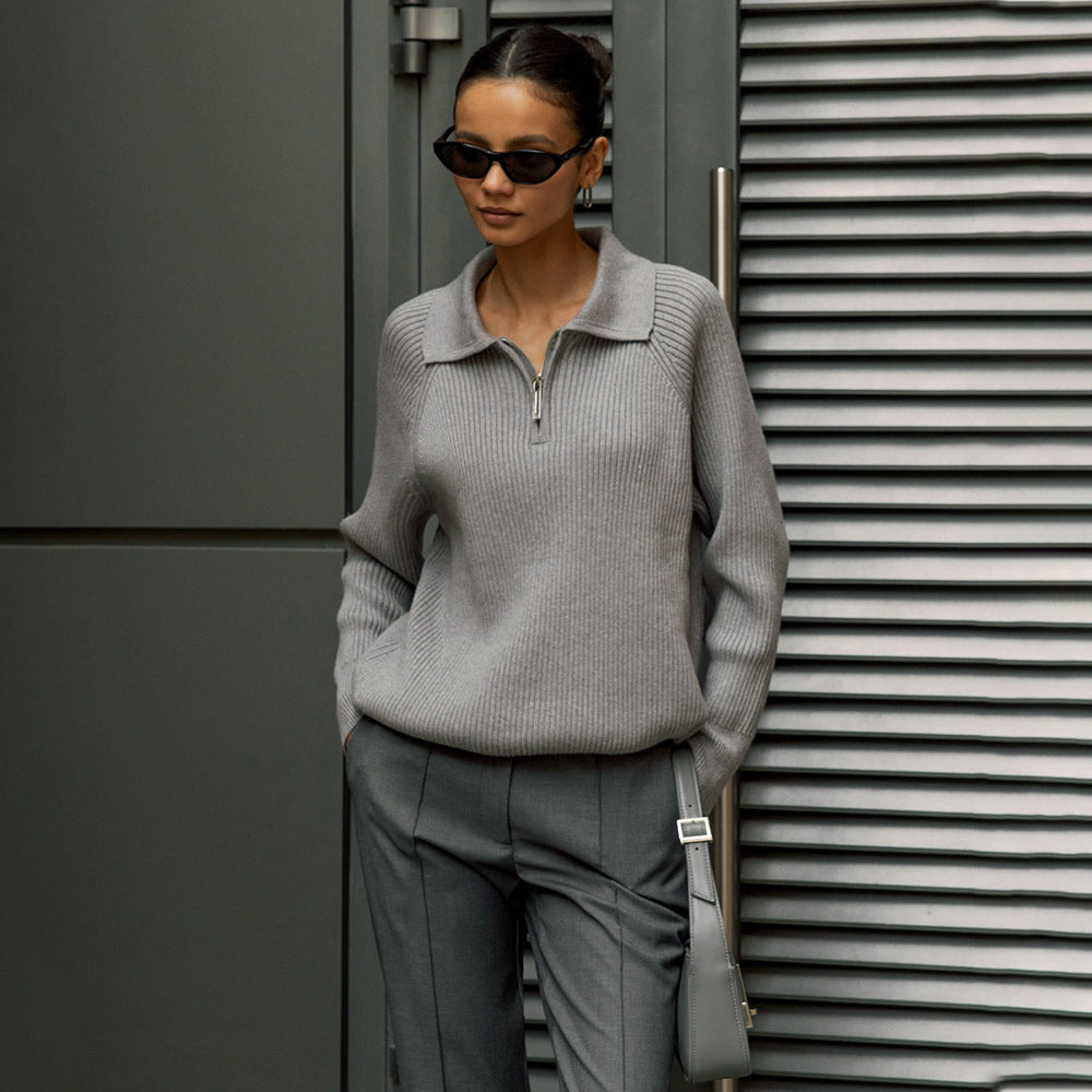 Women's Comfortable and Elegant Everyday Knit Sweater