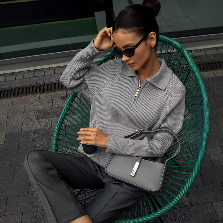 Women's Comfortable and Elegant Everyday Knit Sweater