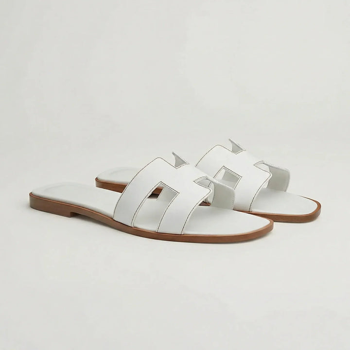 Kerry | Women's Flat Sandals with Cutout Strap Design