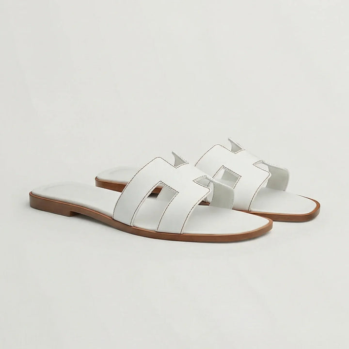 Kerry | Women's Flat Sandals with Cutout Strap Design