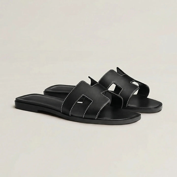 Kerry | Women's Flat Sandals with Cutout Strap Design