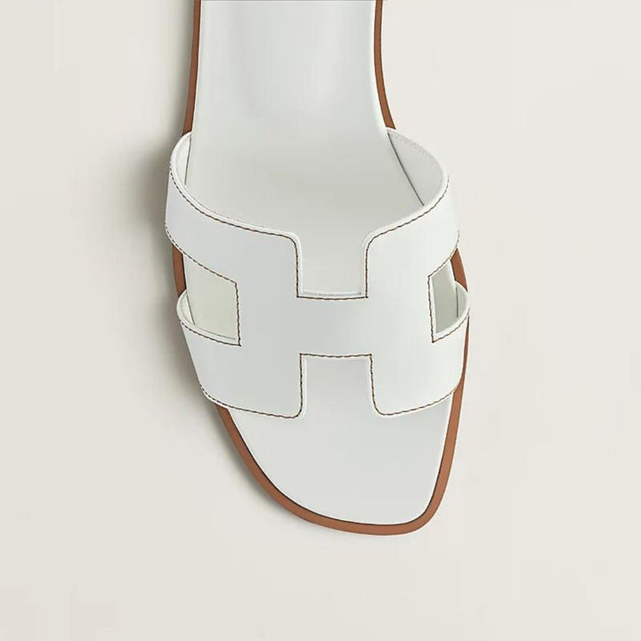 Diana | Women's Flat Sandals with Cutout Strap Design