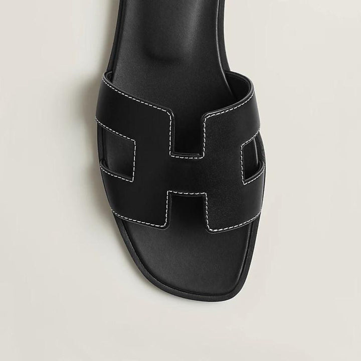Diana | Women's Flat Sandals with Cutout Strap Design