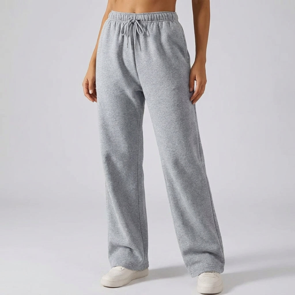 Women's Stylish Wide Leg Fall Sweatpants