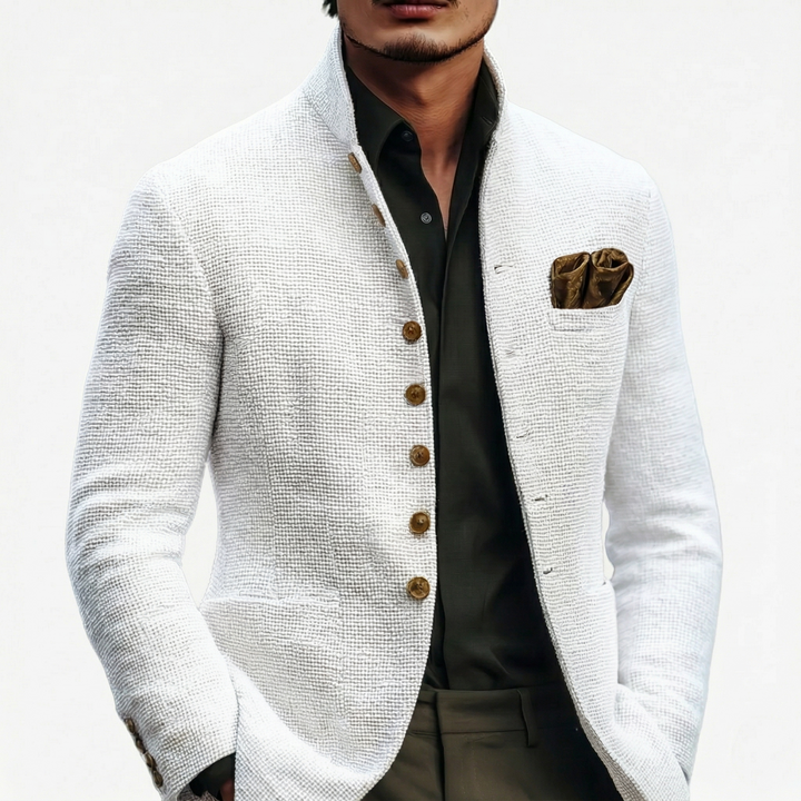 Men's Classic Single-Breasted Blazer