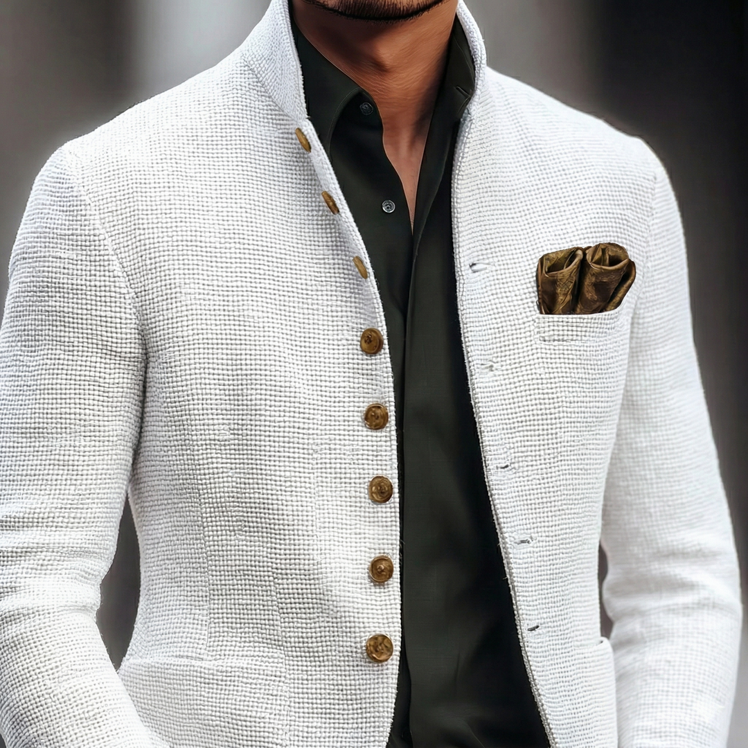 Men's Classic Single-Breasted Blazer