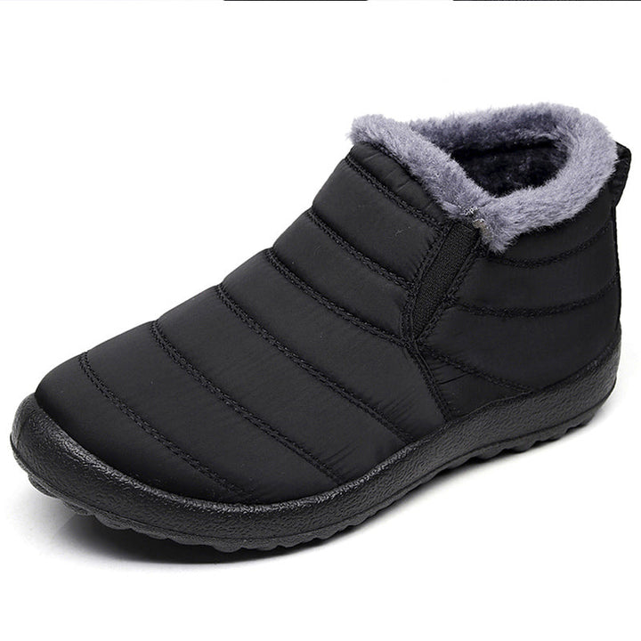Men's Slip-On Boots with Fur Lining for Comfort and Style