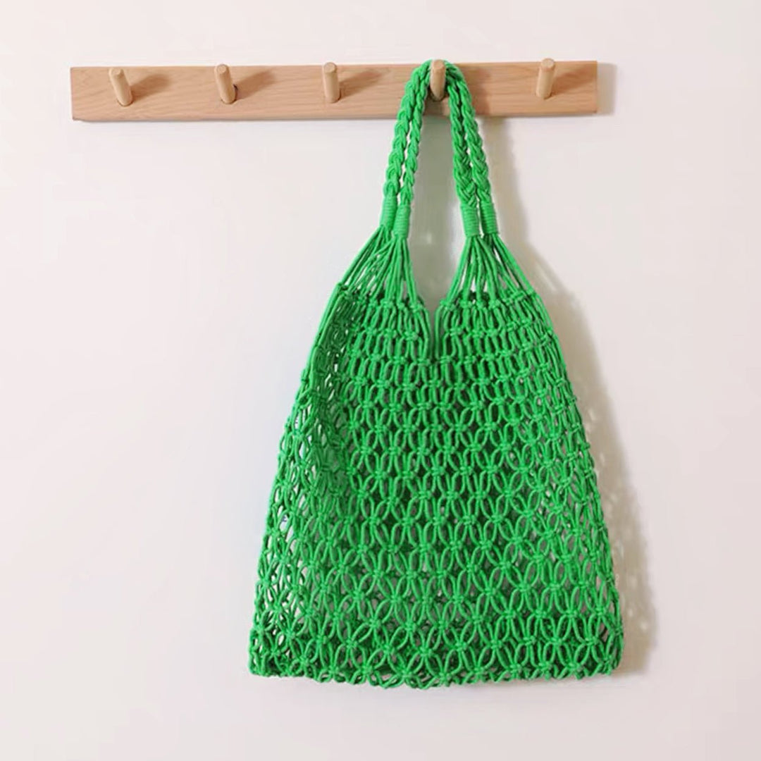 Women's Handmade Macrame Cotton Tote Bag
