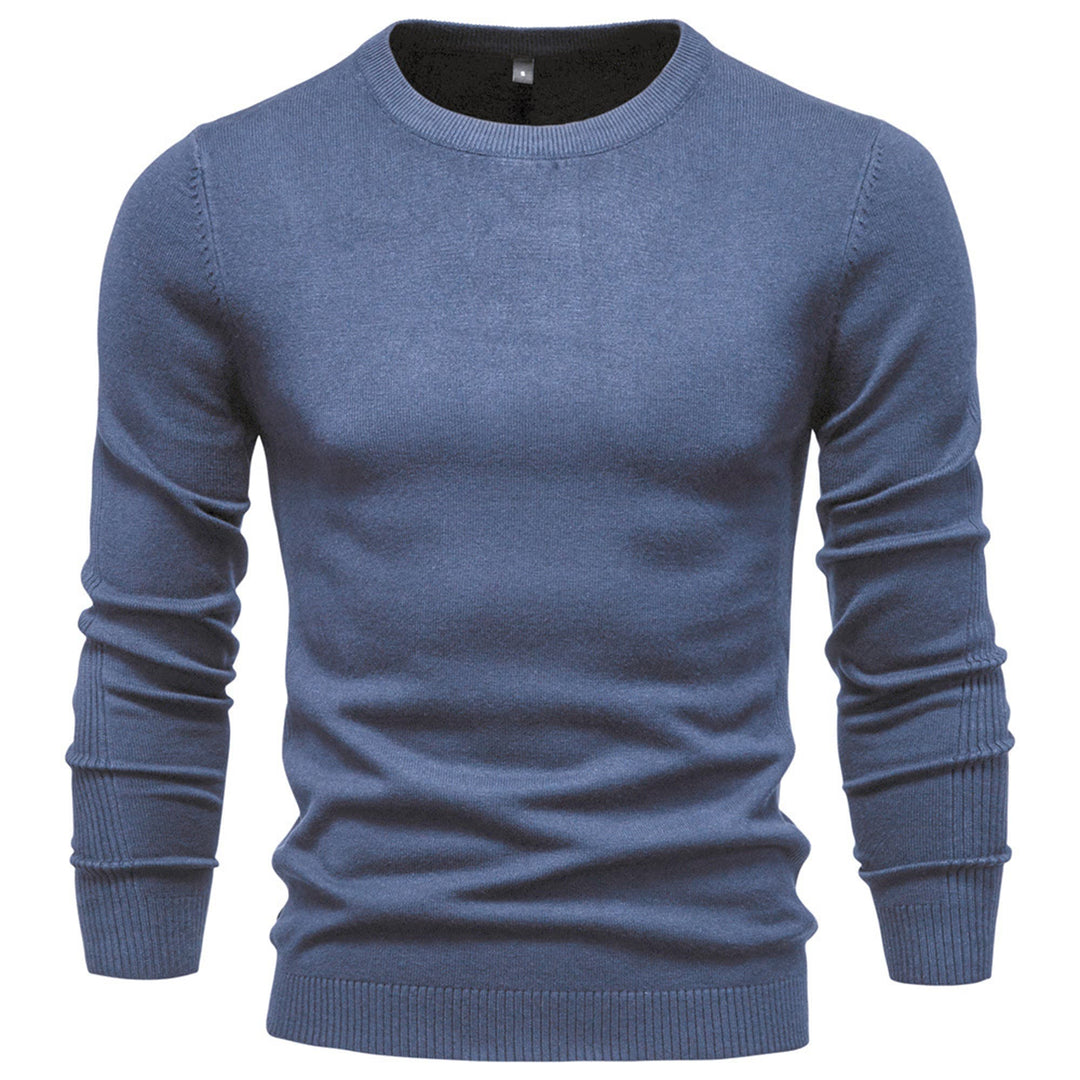Men's Washable Crewneck Sweater