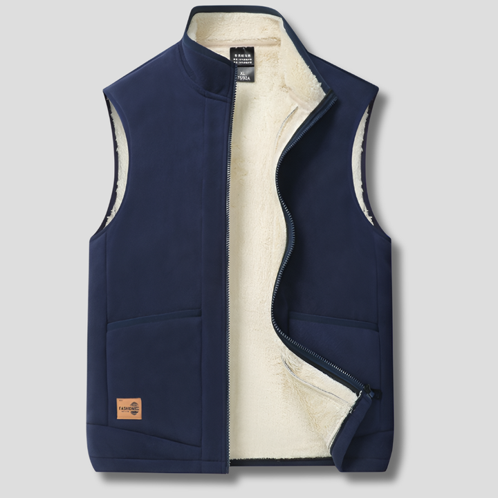Men's Warm and Stylish Lined Winter Vest