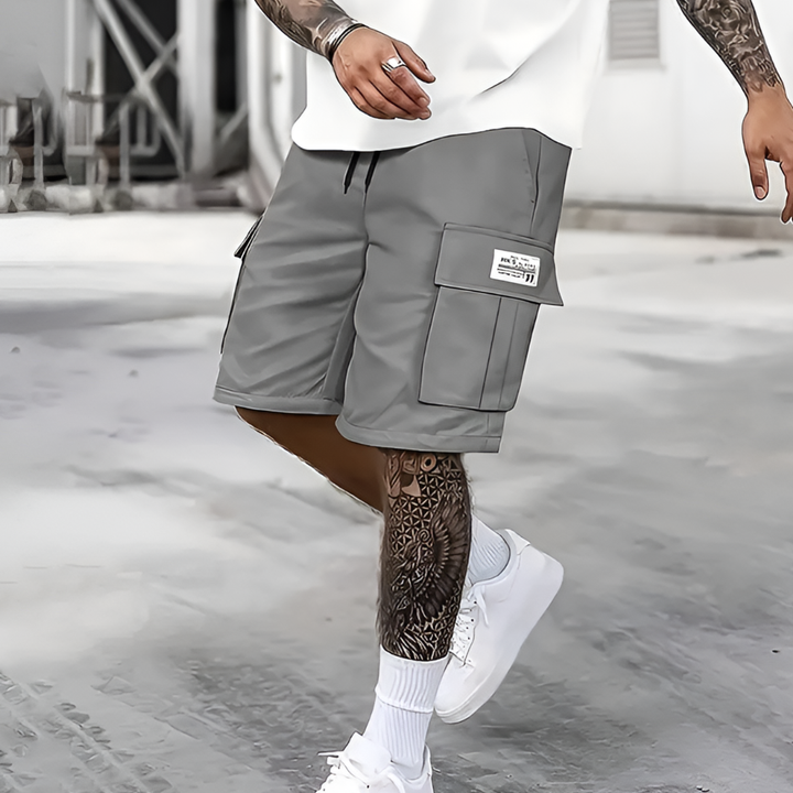Men's Casual Loose Fit Cargo Shorts