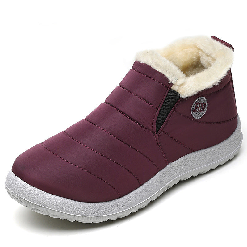 Men's Slip-On Boots with Fur Lining for Comfort and Style