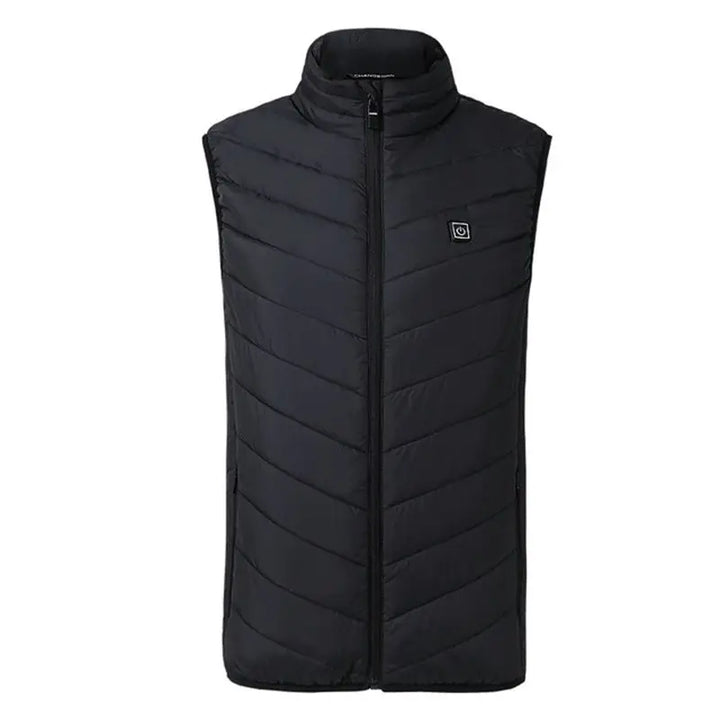 Men's USB Infrared Heated Vest with 17 Heating Zones for Winter Sports