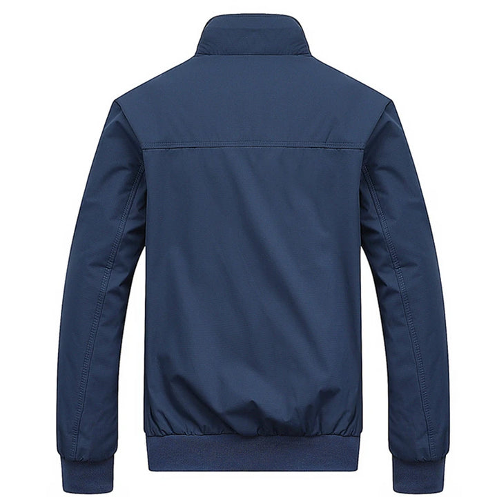 Men's Casual Solid Slim Fit Coat for Autumn and Winter
